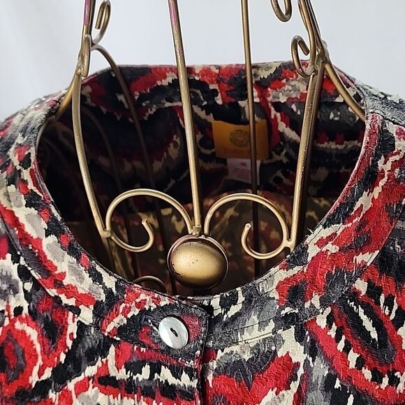 3/4 Sleeve Jacket With Mother Of Pearl Buttons Size 16 - Picture 4 of 9